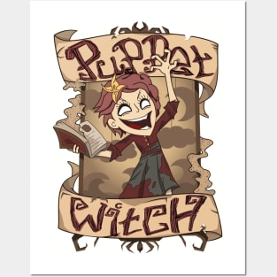 Puppet Witch Posters and Art